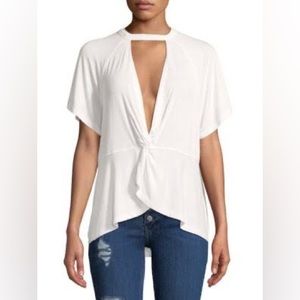 NWT FREE PEOPLE | FP Just A Twist Tee